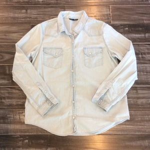 Victoria's Secret Chambray Button Up